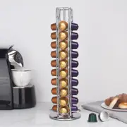 40 Original Pod Holder Campatible with Nespresso Coffee Capsules Stand Dispenser Rack Storage