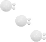 Vaguelly 3sets Rotating Beads Balls 18mm for Roulette Wheel for Party Game Festive and Birthday Celebrations 3pcs*3