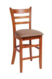 MA Jaguar Bar Stool With Upholstered Seat