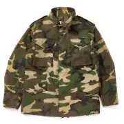 (ASK availability first) COAT, MAN'S, FIELD, M-65 / WOODLAND new
