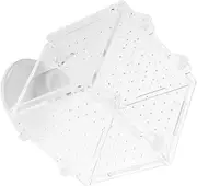 Box Acrylic Fish Breeding Box with Floating Transparent Cover Fish Isolation Container for Aquarium Durable and Easy to Clean