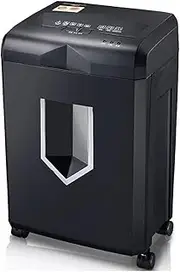 SHTFFW Security Shredder,Paper and Credit Card Shredder,5-Sheet Cross-Cut Paper and Credit Card Shredder,CD Credit Card Office Shredder