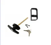 5-1/2" Locking T-Handle for Shed Doors, Gates, Playhouses, Chicken Coops, Garage