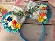 Finding Nemo Finding Dory Minnie Mouse ears headband-Disneyland- Disney World