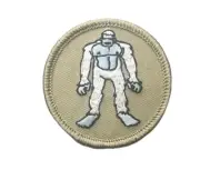 BSA Licensed Abominable Snowman Patrol Badge Scouting 2 inch patch AVA230 F8D6GG
