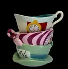 Scentsy ALICE IN WONDERLAND Wax Warmer Disney Tea Cups New NIB NO MELTS INCLUDED
