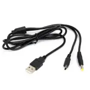 4ft 2 In 1 USB Data Charging Cable Charge Cord For PSP1000 PSP2000 PSP3000