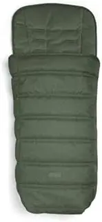 Mamas & Papas Flip XT3 Cold Weather Footmuff with Cosy Soft Fleece Lining, Water Resistant, Multi-Position, Juniper