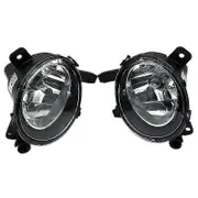 1 Pair Replacement Bumper Fog Light Fit for F30 F31 F34 2012-2015 63177248911 63177248912 black