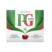 PG tips Original Tea 80ct (Pack of 6)