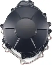 Left Engine Crankcase Stator Cover，Compatible With CBR600RR 2007-2021 2008 2009 2010 2011 2012 2013 2014 2015 2016 2017 18 19 20 Black