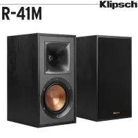 在飛比找momo購物網優惠-【Klipsch】R-41M 被動式書架型喇叭(環繞喇叭/釪