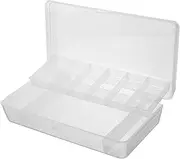 TOGEVAL Fishing Storage Organizer Durable Fishing with Removable Compartments Lightweight and Portable Bait Holder for Outdoor Fishing Activities for Tackle