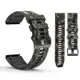 Garmin Tactix 7 Delta Solar Enduro 錶帶 26mm 迷彩 矽膠 印花 快拆 手錶帶