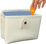 Car Door Trash Can - Car Door Hang Foldable Automotive Garbage Cans, Trash Bin, Small Car Garbage Can | Car Organizer, PU Leather Trash Can for Kitchen, Bedroom, SUV, Truck