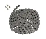 NEW! PRO+ GENUINE KMC 1/2 X 3/32 116 Z-8.1 8/SPEED GRAY CHROME.