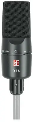 Se Electronics X1 A Studio Recording Cardioid Condenser Microphone + Mic Clip