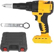 Brilluxa Cordless Rivet Gun, Electric Pop Rivet Tool 3.2‑4.8mm, LED Brushless Riveting Gun Compatible with 20V DCB206 DCB208 Battery
