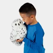 Folkmanis Snowy Owl Full Bodied Puppet 10 inches x 21 inches 2236 NEW w/Tags