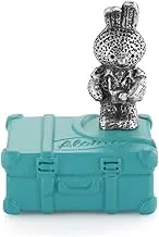 Royal Selangor Hand Finished Bunnies Day Out Collection Blue Hawaii Music Box