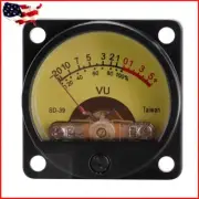 SD-39 Analog Panel VU Meter Power Amplifier Audio Level Meter with Backlight