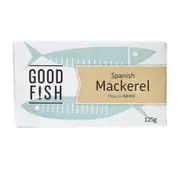 Organic Mackerel in Brine CAN Bulk Buy 6 x 120g – Fresh, healthy organic delivery | Doorstep Organics.