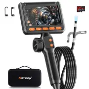 Two-Way Articulating Endoscope Camera with Light - Articulating Borescope wit...