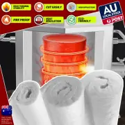 Fireproof Insulation mat Ceramic Fiber Blanket High Temperature Thermal0.61*1.2M