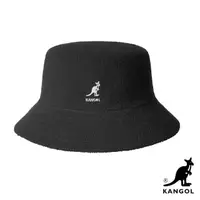 在飛比找momo購物網優惠-【KANGOL】BERMUDA BUCKET 漁夫帽(黑色)