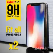 2x EASTele For Apple iPhone 8 Plus 7 6s Plus Tempered Glass Screen Protector