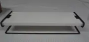 SET OF TWO ART DECO FLOATING SHELVES REVERSABLE - NEW IN BOX