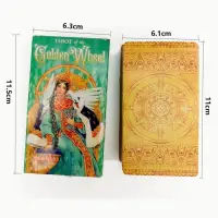 在飛比找蝦皮購物優惠-Tarot of the Golden Wheel 金輪卡羅