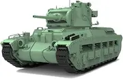 LF120571 1/120 TT Scale Railway Military Model Kit British Infantry Hell Buggy Mk IIA Matilda III(A12)