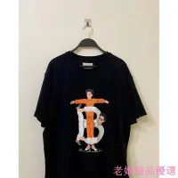 在飛比找Yahoo!奇摩拍賣優惠-Mike Frederiqo 黑短T（Burberry)