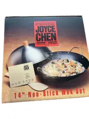 New in Package Joyce Chen 14” Non Stick Wok Set