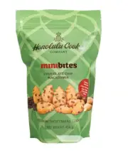 454g Honolulu Cookie Company Mini Bite Chocolate Chip Macadamia Cookies BrandNew