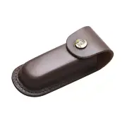 5" Durable Leather Knife Sheath Folding Pocket Multi Tool Pouch Holster Case B