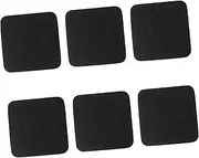 BESPORTBLE 6pcs Treadmill Noise Reduction Mat Thickened Rubber Isolation Pads for Vibration Dampening Quiet Operation Gym Mat