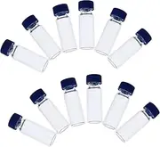 Ciieeo 100Pcs Sample Vials with Transparent Chromatography Bottles for Lab Use for Hplc and Applications for Evaporation Seal