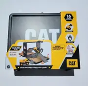 Cat Little Machines Store N Go Playset All In One Construction Site 16 Pcs New