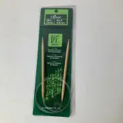 Clover Takumi Bamboo Wood Circular Knitting Needles 29" No 9 New