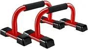 Pushup Bars - Push Up Bars for Men and Women - Metal Non Slip Push Up Stands - Push Up Bars Metal - Home Workout and Exercise Equipment Pushup Bars for Floor