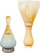 Tea Brush - Tea Whisk | Traditional Drink Maker Easy Cleaning Authentic Kitchen Tools for Ceremonial Preparation Latte Making Home Drink Mixing