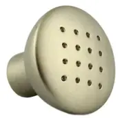 (5 Pack) 1-1/4 inch Dot Knob Satin Nickel