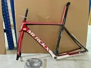 EDDY MERCKX Racing Frame Carbon EMX-7 With Fork Black Red 50