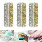 3 Boxes Gold Foil Flakes Kit Gold Flakes for Resin for Resin Craft Nail Art