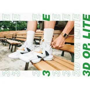 缺貨 2018 八月 REEBOK 3D OP. LITE 休閒 運動鞋 白黃 CN5242