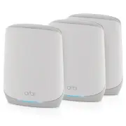 Netgear AX5400 Orbi Tri-band WiFi 6 Mesh System - 3-Pack RBK763S