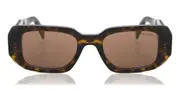 Prada PR 17WS Asian Fit 2AU03U Women’s Sunglasses Tortoiseshell Size 49