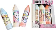 Hello Kitty Giant Chalk 3-piece set for kids - Sanrio Sidewalk Art set | Hello Kitty 3-piece set includes Blue, Peach, and Red Sidewalk Chalk Sticks